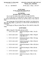 TCVN 11823:2017 Tiêu chuẩn thiết kế cầu