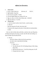 bệnh án sản khoa chuyển dạ