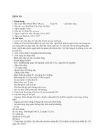 bệnh án ngoại gãy xương cẳng chân