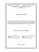 Điều tra thành phần loài nấm Đông trùng hạ thảo tại Vườn Quốc gia Hoàng Liên, nghiên cứu nuôi trồng loài Đông trùng hạ thảo bông tuyết (Isaria tenuipes)