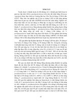 Tuyển chọn vi khuẩn lactic kháng với vi khuẩn gây bệnh hoại tử gan tụy cấp tính (vibrio parahaemolyticus) trên tôm thẻ chân trắng (penaeus vannamei) (tt) 