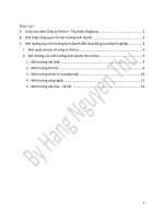 môi trường kinh doanh đến hoạt động của doanh nghiệp VinEco