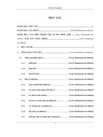 Phân lập tuyển chọn vi khuẩn bacillus spp  ứng dụng bảo quản nông sản 