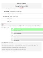 Bài tập về nhà  anh văn thương mại