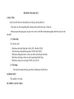 ma trận ĐỀ KIỂM TRA HỌC KÌ I