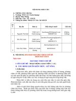 chủ đề  hoạt động giao tiếp