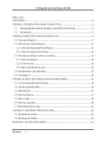 Thiết kế bộ nguồn chỉnh lưu điều khiển động cơ một chiều kích từ độc lập 