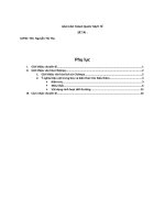 Báo cáo tìm hiểu về nền văn hóa chămpa tại bảo tàng lịch sử thành phố hồ chí minh