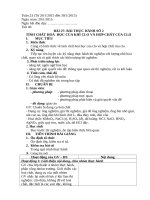 Giáo án hóa học 10 bài 27 Bài thực hành 2