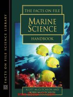 The facts on life marine science handbook 