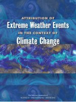 Attribution of extreme weather events in the context of climate change 
