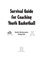 Surival guide for coaching YOuth basketball 