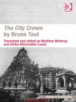 The city crown by bruno taut 