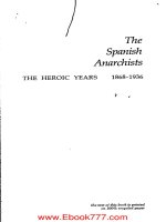 The spanish anarchist 