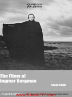 The films of ingmar bergman 