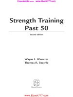 Strength training past 50 