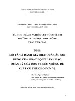 BAI THU HOACH MON LANH DAO QUAN LY