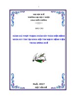 Đánh giá thực trạng chăm sóc toàn diện bệnh nhân suy tim tại Khoa Nội tim mạch- Bệnh viện Trung ương Huế