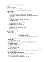 Giáo án hóa học 10  Ôn tập học kì II