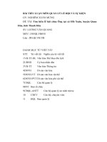 Tìm hiểu lễ hội chùa ông tại xã hồi xuân, huyện quan hóa, tỉnh thanh hóa 