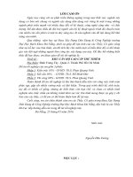 thuyết minh đồ án tốt nghiệp ngành xây dựng trường ĐH BKĐN