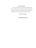 Đảng bộ tỉnh lâm đồng lãnh đạo phát triển nông nghiệp ứng dụng công nghệ cao từ năm 2004 đến năm 2015 