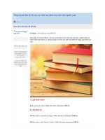 Tổng hợp tài liệu ôn thi của các môn học dành cho sinh viên ngành luật