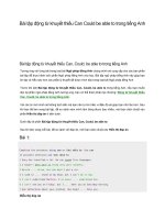 Bài tập động từ khuyết thiếu can could be able to trong tiếng anh