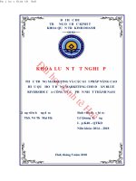 thực trạng marketing và các giải pháp nâng cao hiệu quả hoạt động marketing cho dự án BLUE RIVERSIDE của công ty cổ phần nhất thành nam  