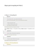 Động từ giới từ trong tiếng anh phần 5