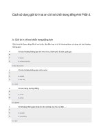 Cách sử dụng giới từ in at on chỉ nơi chốn trong tiếng anh phần 1