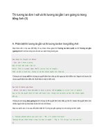 Thì tương lai đơn i will và thì tương lai gần i am going to trong tiếng anh