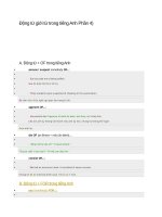 Động từ giới từ trong tiếng anh phần 4