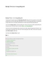 Bài tập tính từ to v trong tiếng anh