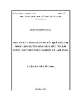 Hoàn thiện công tác quản lý chất lượng đào tạo nghề lái xe ô tô trong các cơ sở đào tạo nghề ở khu vực bình trị thiên
