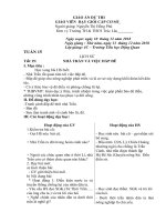 Giáo án hội giảng cấp huyện Giáo viên dạy giỏi cấp cơ sở tiểu học