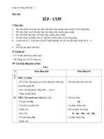 Giáo án Tiếng Việt 1 bài 89: Vần IÊP ƯƠP