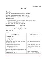 Giáo án Tiếng Việt 1 bài 8: Âm L, H