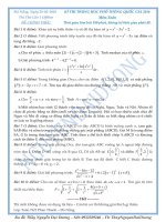 Tổng hợp 4 đề thi thử tháng đầu nguyễn đại dương 