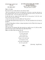 Đề thi tuyển vào lớp 10 môn ngữ văn nam 2018 2019 co dap an so gd dt yen bai 3844 