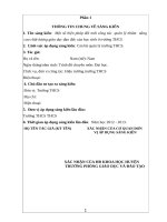 SKKN Một số biện pháp đổi mới công tác  quản lý nhằm  nâng cao chất lượng giáo dục đạo đức của học sinh ở trường THCS