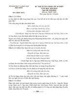 Đề thi tuyển vào lớp 10 môn ngữ văn nam 2018 2019 co dap an so gd dt dien bien 2912 