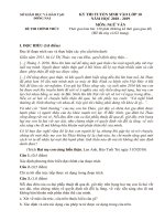 Đề thi tuyển vào lớp 10 môn ngữ văn van nam 2018 2019 co dap an so gd dt dong nai 4855 