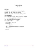 Giáo án Tiếng Việt 1 bài 7: Âm Ê, V