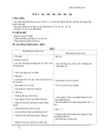 Giáo án Tiếng Việt 1 bài 6: be bè bé bẻ bẽ bẹ