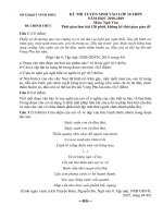 Đề thi tuyển vào lớp 10 môn ngữ văn nam 2018 2019 co dap an so gd dt vinh phuc 1141 