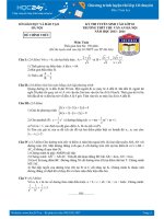 Đề thi tuyển sinh lớp 10 môn toán chuyen nam 2013 2014 thpt chuyen chu van an so gd dt ha noi 5039 
