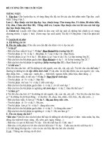 ĐỀ CƯƠNG ôn THI CUỐI năm lớp 2 