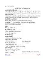 Giáo án Tiếng Việt 1 chủ điểm 8: Kể chuyện Dê con nghe lời mẹ