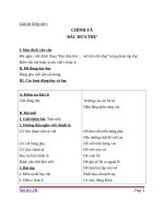 Giáo án Tiếng Việt 1 chủ điểm 11: Chính tả Bác đưa thư